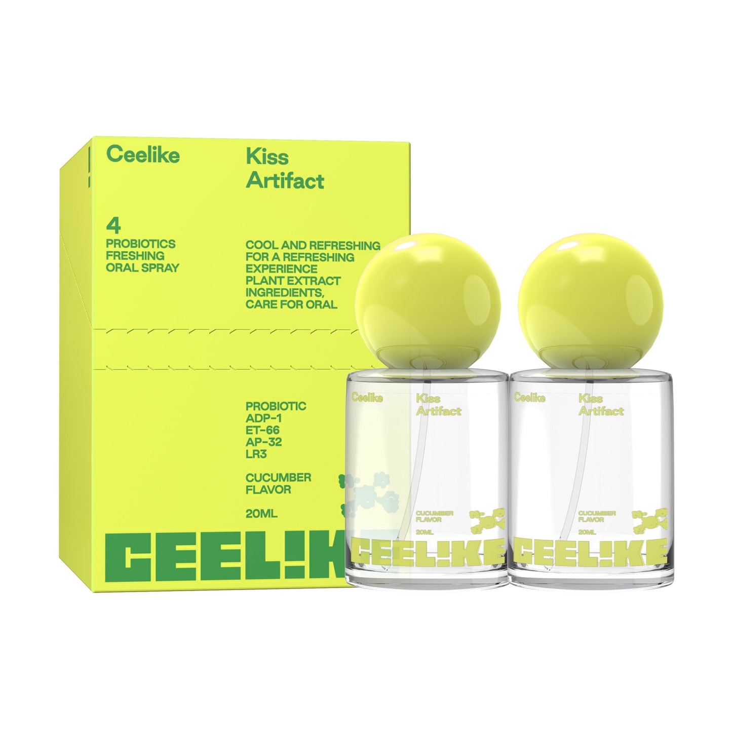 CEELIKE Smile Mist 20ml — Crisp Cucumber