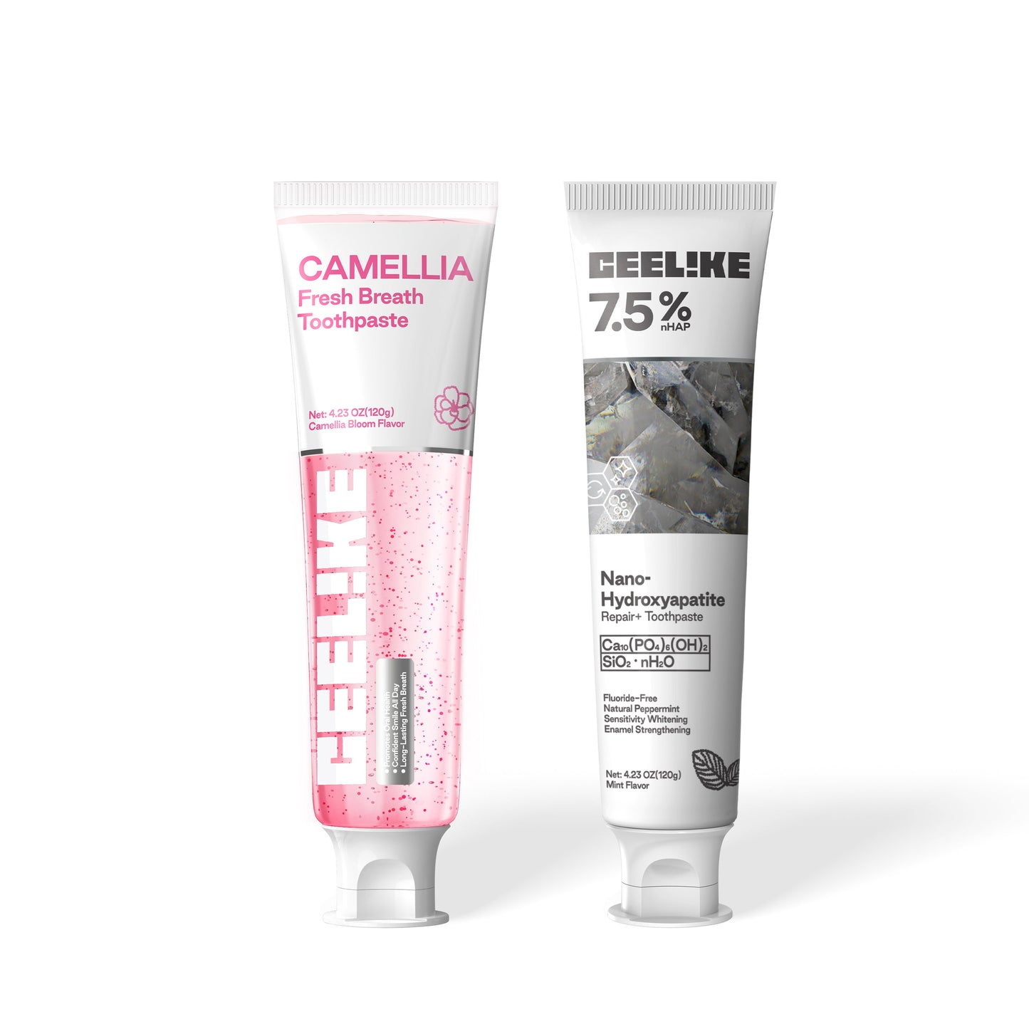 CEELIKE Twin Care Toothpaste Set | Dual Pack | Daily Oral Care