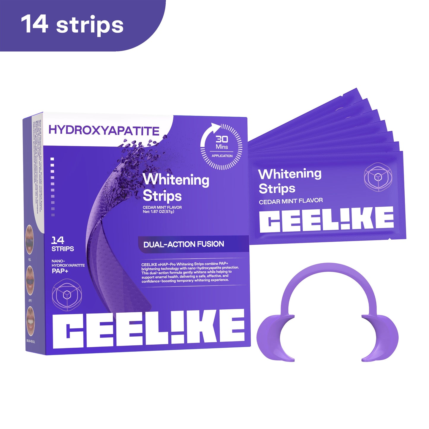 Nano-Hydroxyapatite Teeth Strips | Brighter Smile