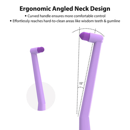 CEELIKE 0.12mm End Tuft Toothbrush | Braces & Detail Cleaning Brush