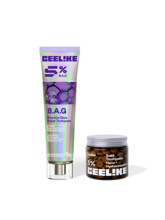 CEELIKE Oral Care Duo | Toothpaste & Tablets Set