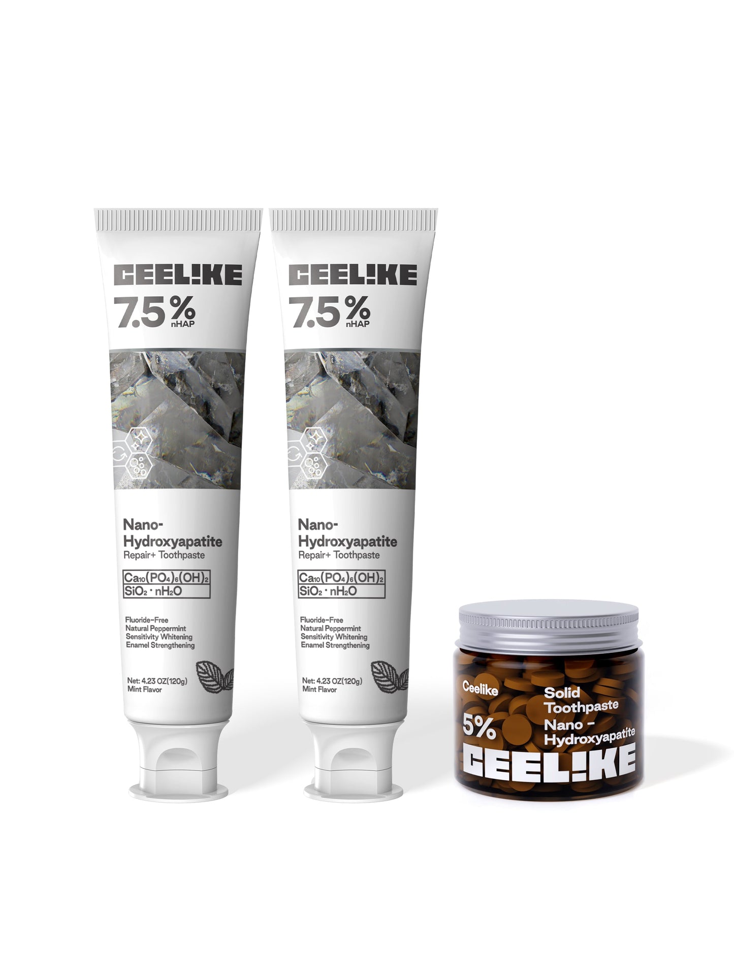CEELIKE Hydro Care Combo Set | Toothpaste Duo + Tablets