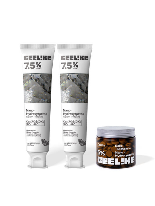 CEELIKE Hydro Care Combo Set | Toothpaste Duo + Tablets