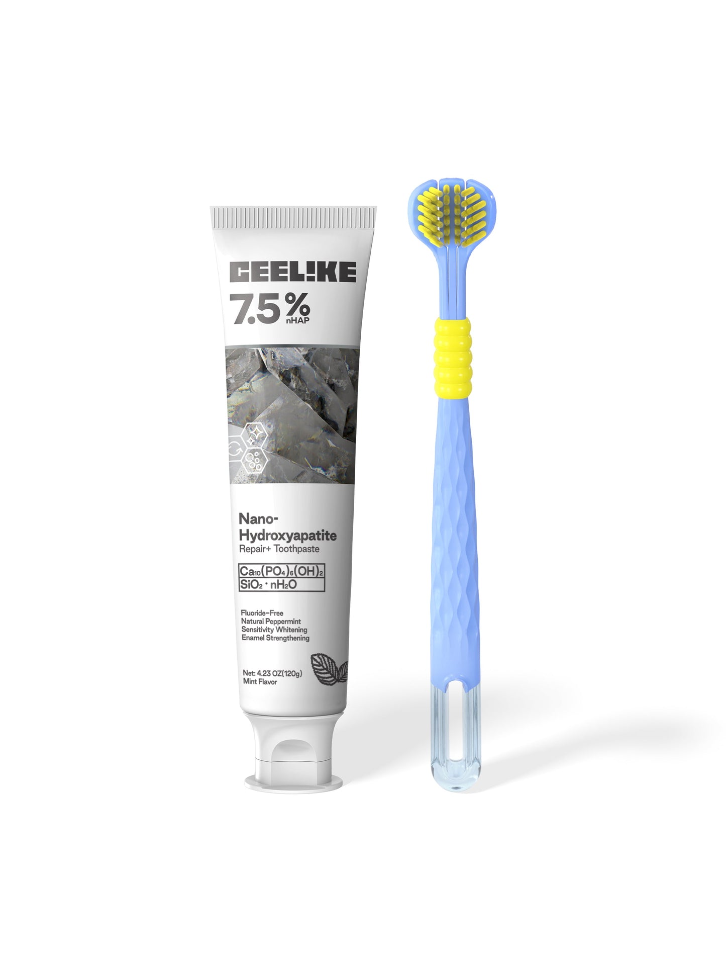 CEELIKE Toothbrush & Toothpaste Duo Set