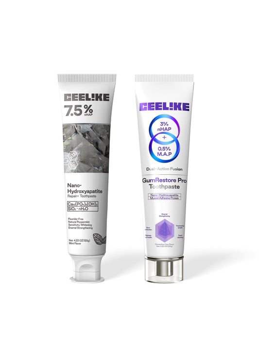 CEELIKE Twin Care Toothpaste Set | Dual Pack | Daily Oral Care