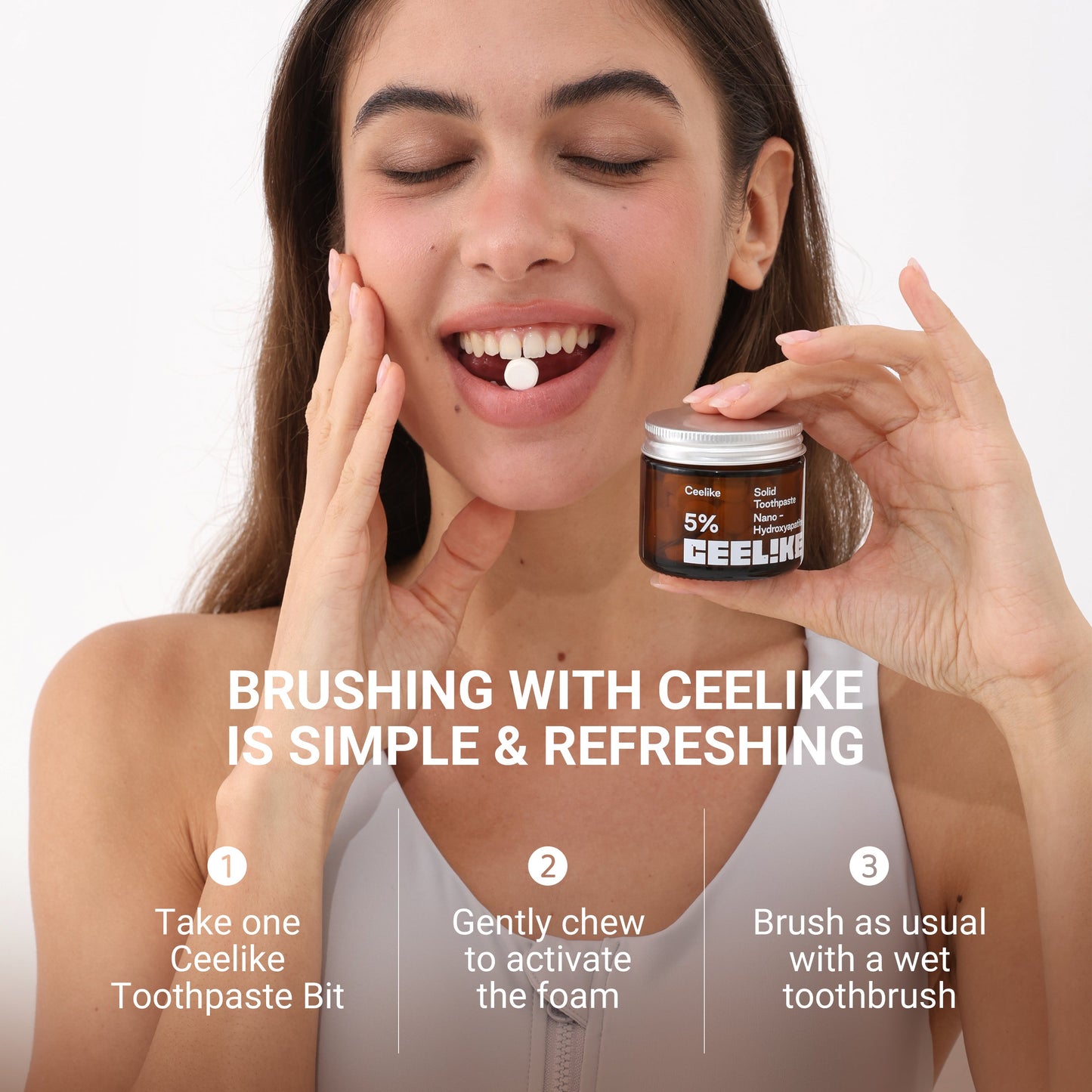 CEELIKE Oral Care Duo | Toothpaste & Tablets Set