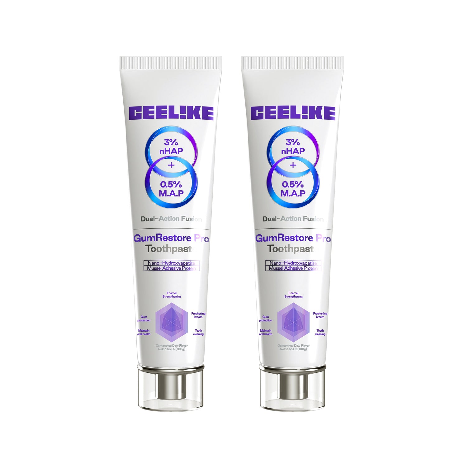 CEELIKE Mussel Adhesive Protein Toothpaste | Nano-Hydroxyapatite