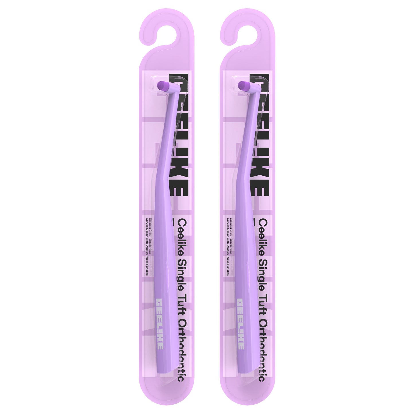 CEELIKE 0.12mm End Tuft Toothbrush | Braces & Detail Cleaning Brush