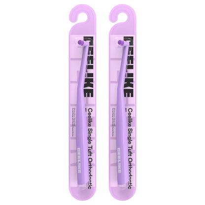 CEELIKE 0.12mm End Tuft Toothbrush | Braces & Detail Cleaning Brush