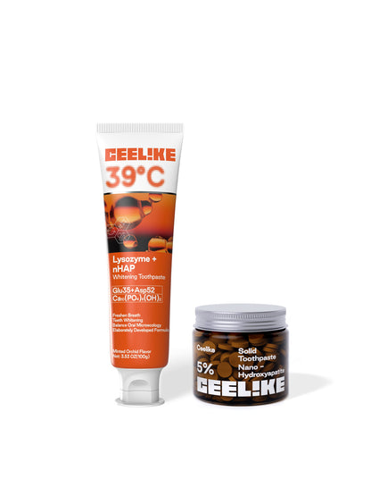 CEELIKE Oral Care Duo | Toothpaste & Tablets Set