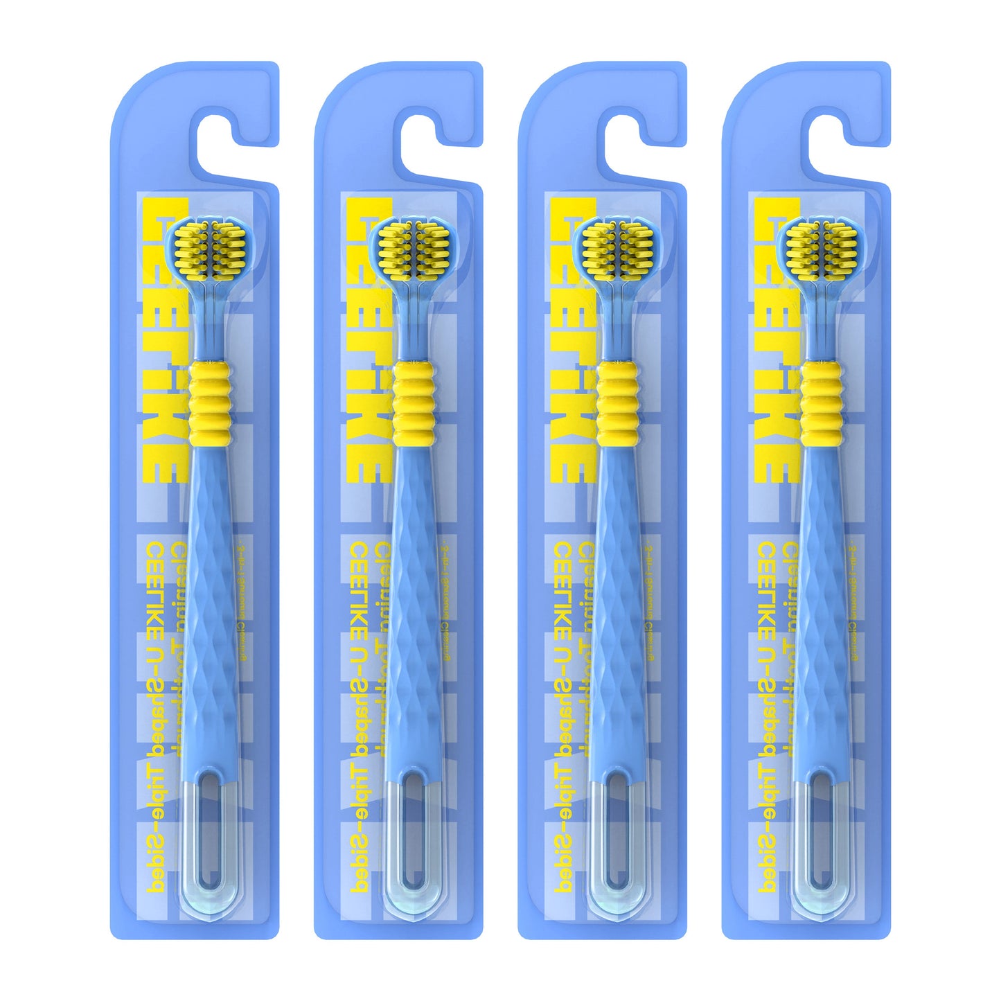 CEELIKE 3-Sided Soft Toothbrush | U-Shaped Design