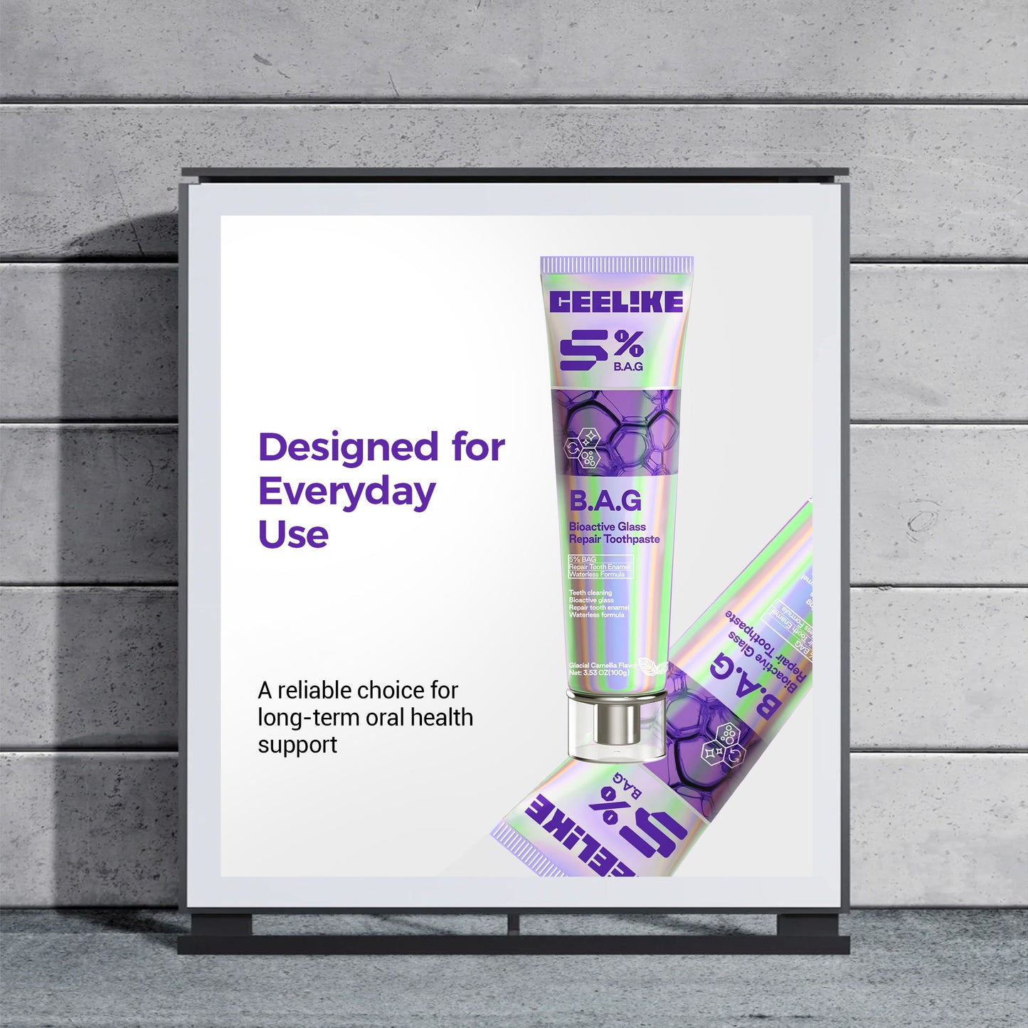 CEELIKE 5% B.A.G Toothpaste – Advanced Oral Care