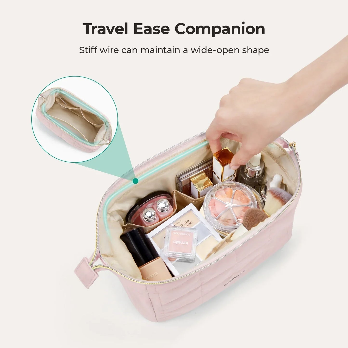 Puffy Makeup Bag