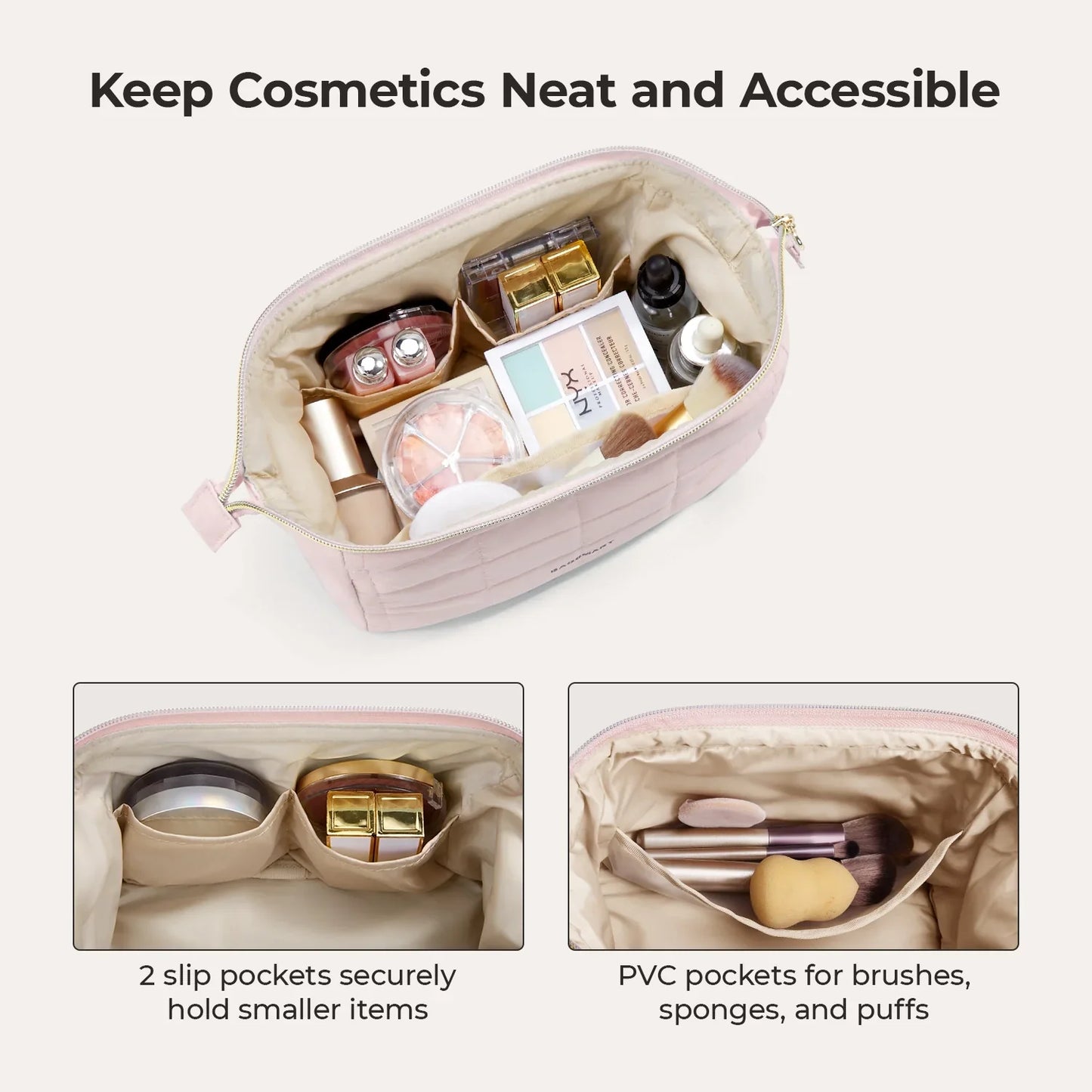 Puffy Makeup Bag