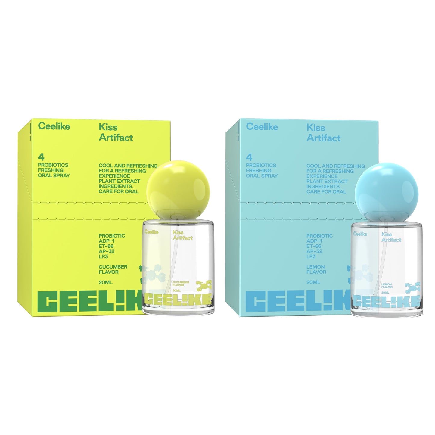 CEELIKE Oral Spray Duo – Fresh Breath Anytime, Anywhere