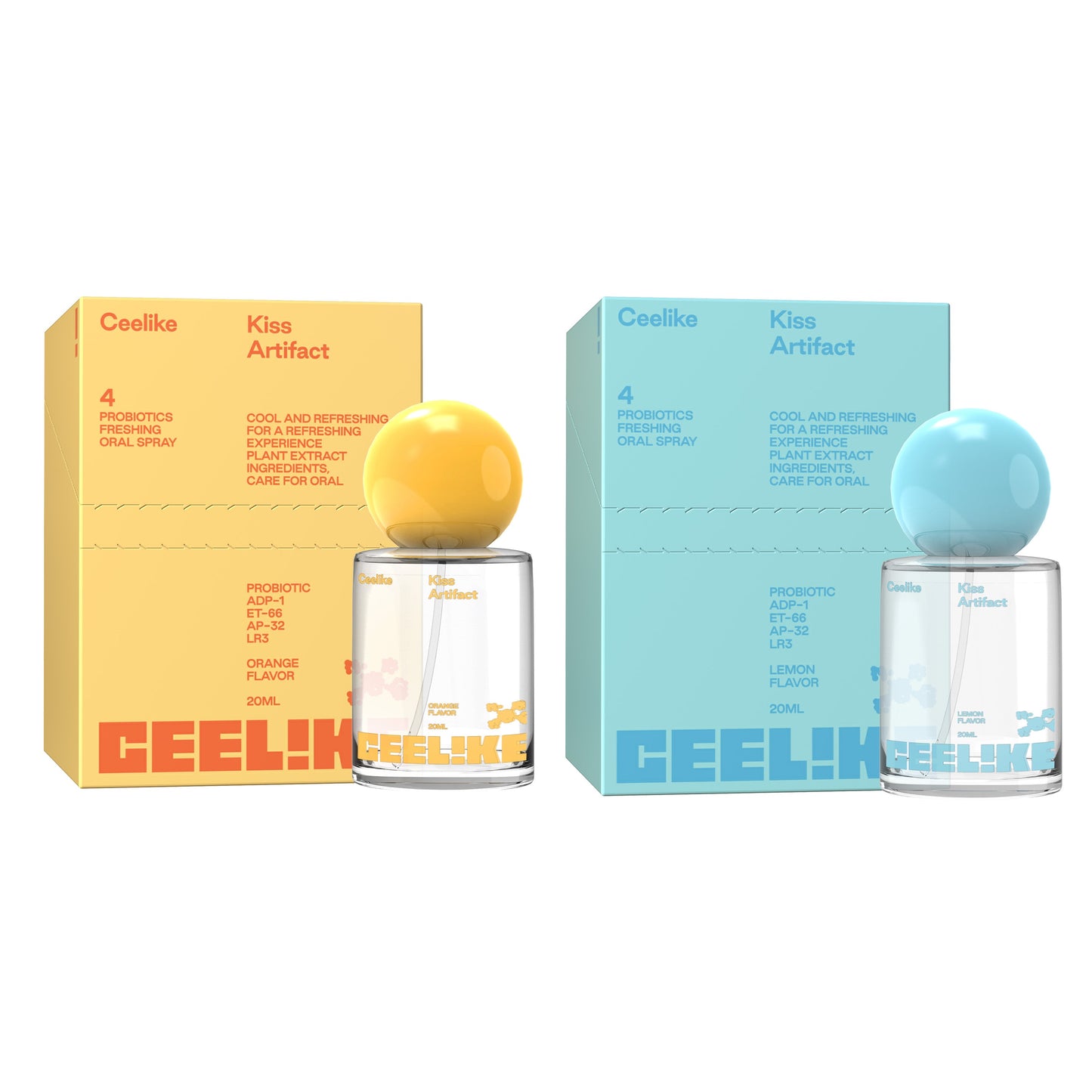CEELIKE Oral Spray Duo – Fresh Breath Anytime, Anywhere