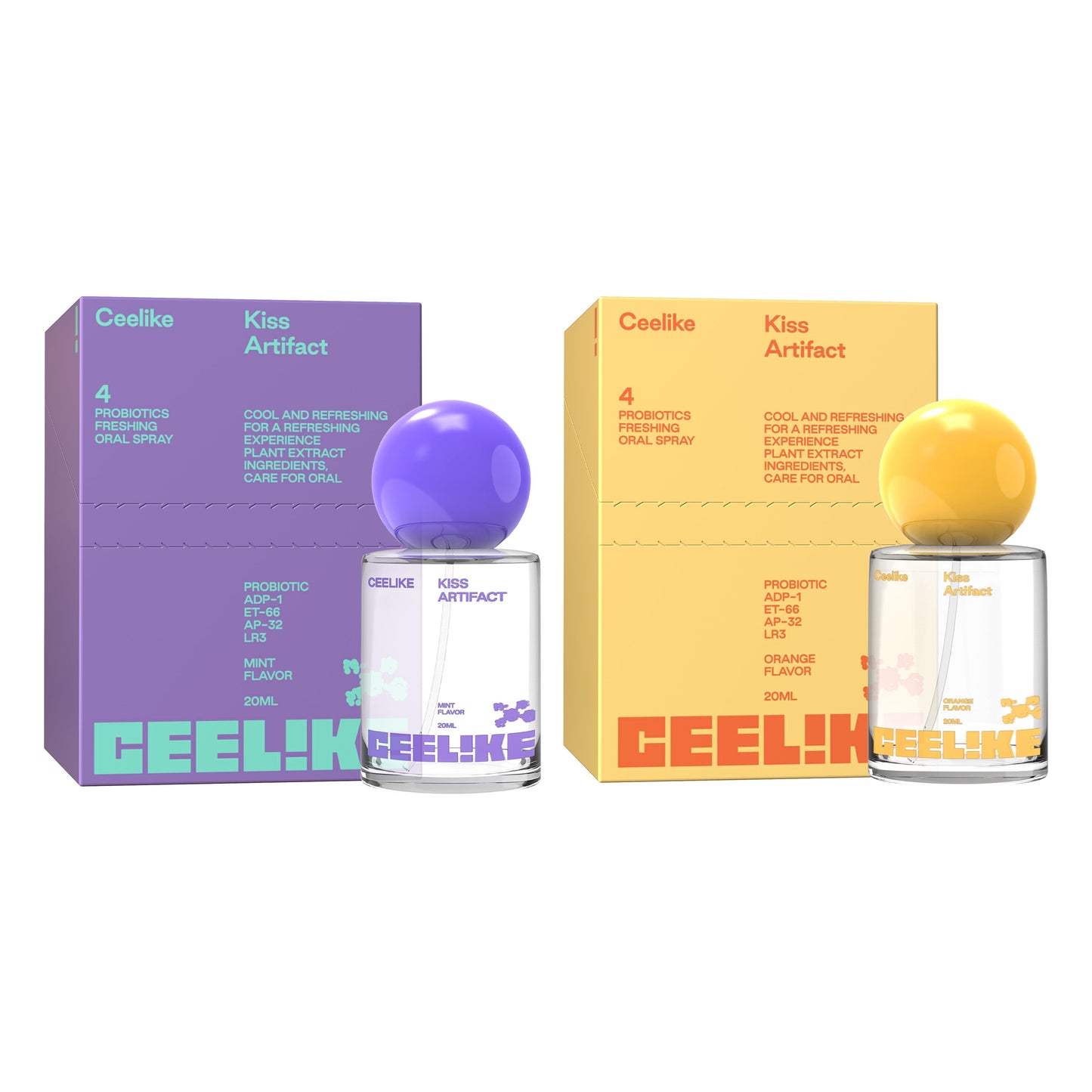 CEELIKE Oral Spray Duo – Fresh Breath Anytime, Anywhere