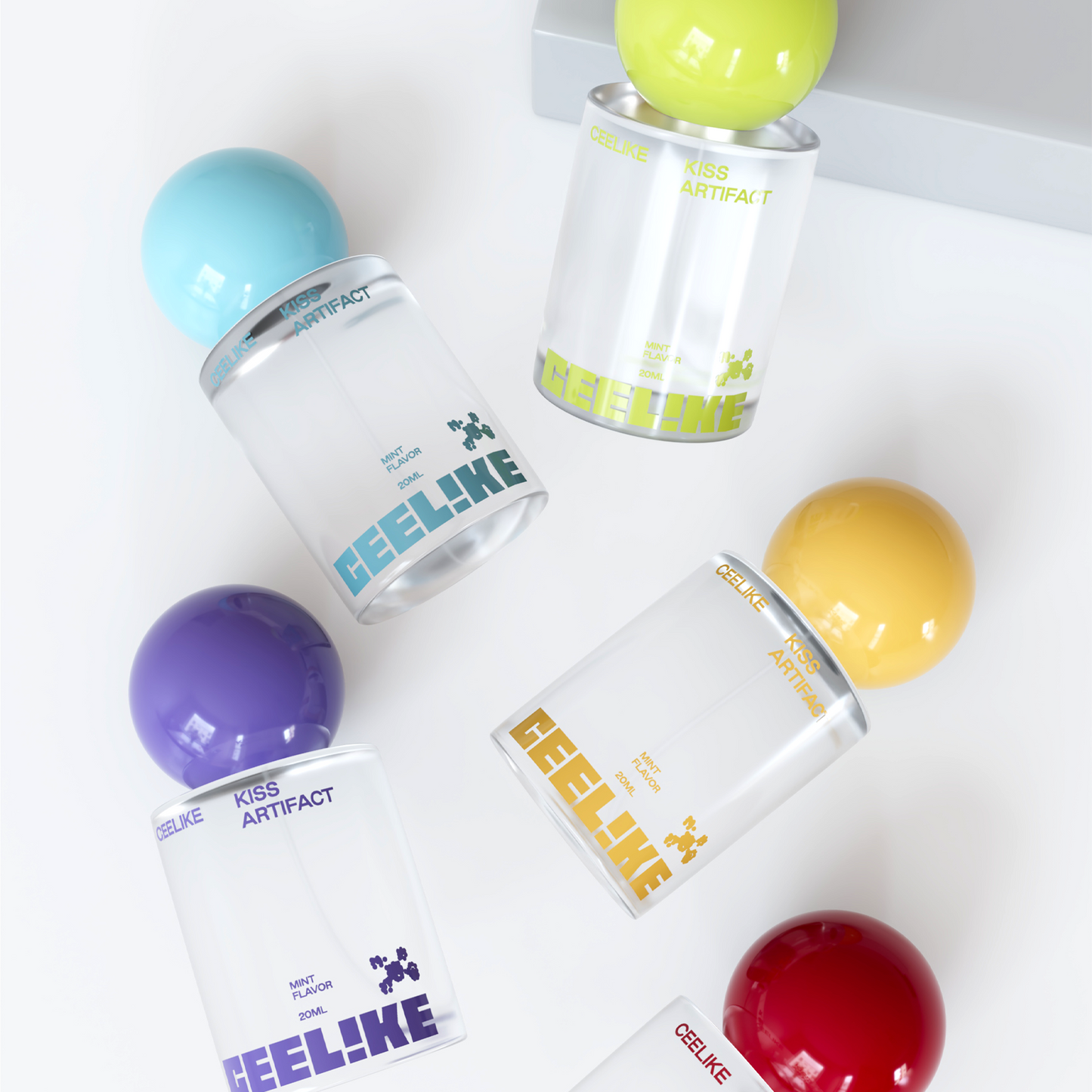 CEELIKE Smile Mist 5-Pack Set | Assorted Flavors