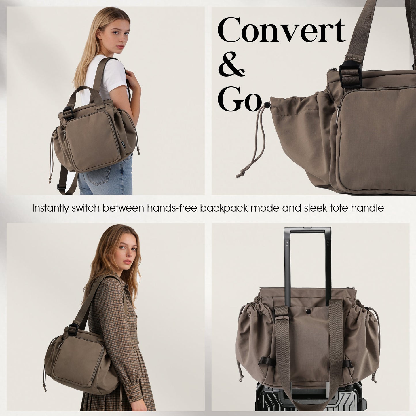 The Nara Convertible Tote