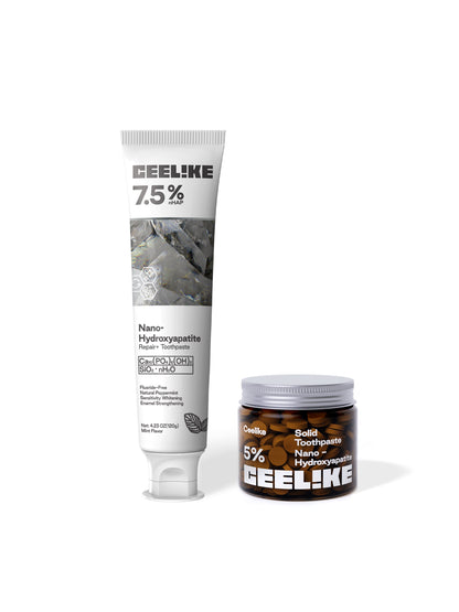 CEELIKE Oral Care Duo | Toothpaste & Tablets Set