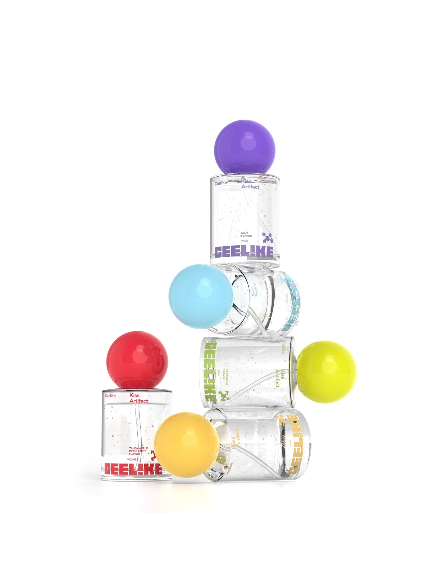 CEELIKE Smile Mist 5-Pack Set | Assorted Flavors
