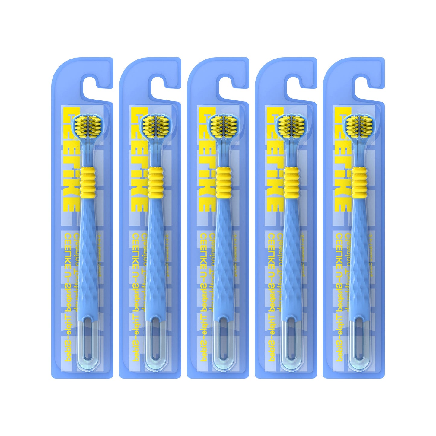 CEELIKE 3-Sided Soft Toothbrush | U-Shaped Design